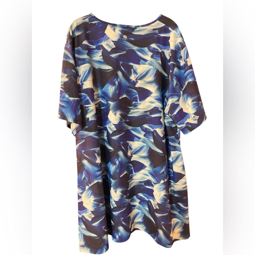🏊‍♀️ 6 X Blue and White Betty Swim Dress. Modest. NWT